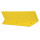 Rammschutzleitbord  "RL .." zum Aufdübeln, L 500 / 1000 / 1200 / 1500 x H 150 x T 100 mm, feuerverzinkt + gelb