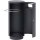 Design-Linie Abfallbehälter - A1010-9010 - ca. 95 l, rund, Aufstellen/Aufdübeln, Edelstahl + pulverbeschichtet in RAL 9010 - reinweiß